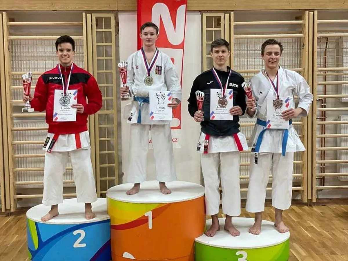 Jindřichohradecký karatista Masař je mistrem republiky