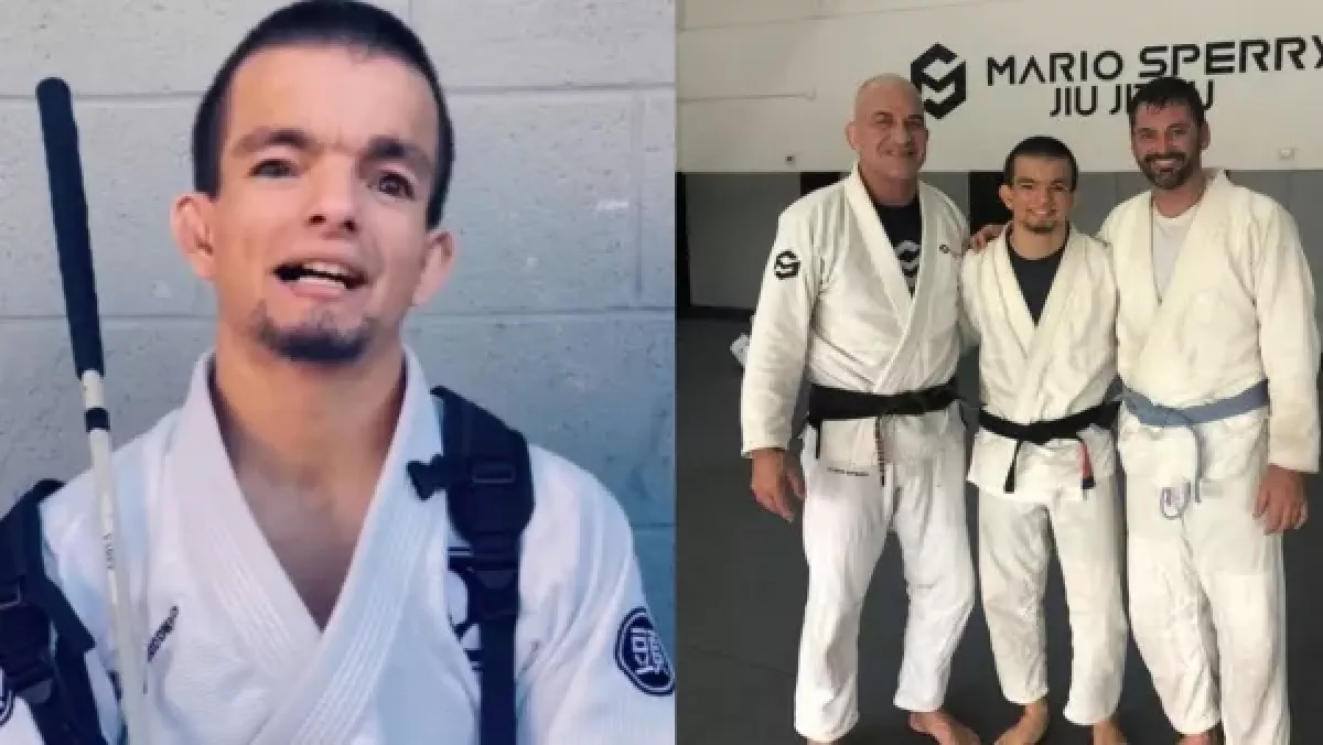 Příběh, který chytne za srdce. Slepý chlapec se nevzdal snu a získal černý pás v jiu jitsu